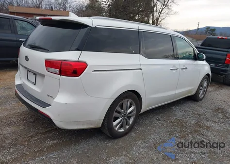 2015 Kia Sedona Sx Luxury из США, поврежденный, VIN KNDME5C14F6040382